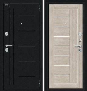 Товар Дверь Проф Букле черное/Cappuccino Veralinga BR4548